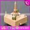 High quality children toys beech wood diy music box W07B041