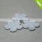 Custom Shape Ultrasonic embossing Fabric Label for Children Clothes