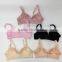 Women stylish push up model bra wholesale