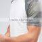 Custom Contrast Raglan Short Sleeve Crew Neck White Men's 100% Cotton Soft Jersey Regular Fit Casual Blank Design T-Shirt