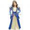 Beauty Princess Shimmer Golden Belle Childs Costume Fancy Dress For Girl Kids