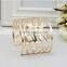 South Korea popular music note style hollow bracelet for girls jewelry