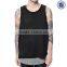 Custom sports gym black mesh tank top