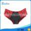 Best design knitted lady underwear women panties sexy with lace
