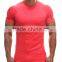 2016 Hot Sale Mens Short Sleeve Sports T-shirts Muscle Man Sports Slim Fit T-shirt