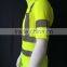 ANSI 107 Hi-vis Yellow Short Sleeve Reflective Tape Safety T-shirt