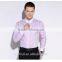 Classic fashion 100% cotton white collar & cuff long sleeve shirt dress men
