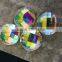 crystal AB round shiny glass flat back rhinestone crystal stone