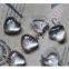 flat back heart cabochon glue glass stone door decoration