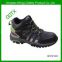 Embossed leather PU/PU sole working safety shoes