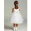 Many layers organza high quality custom made flowergirl gown