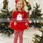new coming Santa Claus embroidery christmas outfits boutique clothes girls clothing