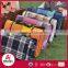 100% Acrylic easy-carrying waterproof picnic blanket