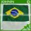 Cheap JOHNIN promotional custom gift brazil car window flag