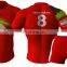 Cheap price of custom design sublimation rugby jersey with socks