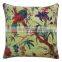 Bird Print Decorative Kantha Floral Cushion Covers Indian Handmade Kantha Cushion Cover Throw