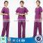 Poly cotton surgical scrub/navy blue nursing scrubs/colorful scrubs