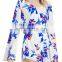 women casual one piece jumpsuit in floral print clothing for adult