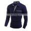 China Supplier Fashion Men Summer Slim Fit Casual Long Sleeve Polo Shirts T-shirt New Tee Tops