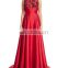 Beautiful red embellished Sleeveless Gown for women
