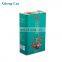 CMYK printed food grade 3 gallon olive oil tin box