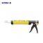 L2024 9" Heavy Duty Manual Aluminum Handle Cordless Skeleton Dropless Silicone Sealant Caulking Gun with needle