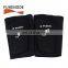 Latest designs sporting band logo embroidery elastic leg strap wrap with iron protection