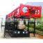 Disc type crawler hydraulic rotary drilling rig with hoist