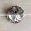 RHC6 24100-3260 6+6 Blades 51.19/70.00mm Turbo Aluminum 2618/milling/billet Compressor Wheel for HINO CXBE