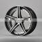 Hot sale 18*8.0 et 35 5x108 5x120 aluminum alloy wheel car wheel for Japanese and German car
