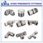 Chinese factory offer various styles pneumatic pvc pipe fitting eccentric reducer