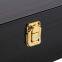 High quality elegant blue double slanted doors wooden wine packing box empty piano painted wooden box wine bottle gift box with custom logo