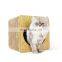 Unique pet play toy corrugated paper toy cat jumping platform/tunnel with bell