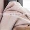 Cheap heavy polyester woven custom color faux suede window blackout curtain