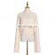 TWOTWINSTYLE Elegant Knitting Sweater Women Long Sleeve V Neck Pullover