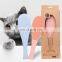 New simulation fish scale easy pet cat massage tongue to floating hair comb