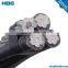 3x70 50 abc 4x16 4x25 2x25mm2 4/0 awg wire abc cable collie duplex abc conductor