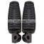 Black 45 Degree Mount Foot pegs Motorcycle Footrest For Harley Sportster XL 883 XL1200