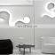 Nordic Newest Creative Aluminum LED Curve Wall Lamp Wall Sconce Snake Modern Wall Light for home