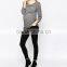 Wholesale maternity clothes stripe long sleeve woman Maternity top
