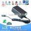 OEM ODM 24V 1.2A AC DC Power Adapter with 3 years warranty for voice amplifier