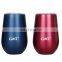 New Heat Press Egg Printing Mug Vacuum Stainless Steel Wine Tumbler Sublimation Blank Mug