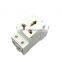 AC30 10 16A 230V монтируемая розетка, французская модульная розетка, розетка для DIN-рельса с электрическим питанием для Франции/ЕС/универсальная