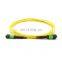 SM MPO/MTP Single mode 8/12/24 Cores Fiber Optic Patch cord cordon de raccordement en fibre Fiber Jumper mpo mpo patch cord