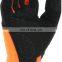 Fluorescent Color Oil Field Mining Wearable Mechanical Work Gloves