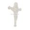 white religious christmas art and porcelain ceramic jesus sculpture cross figurines statue craft gift supplies for home decor