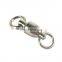 Stainless steel barrel Rolling snap fishing swivel