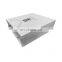 Custom lamination logo printing waterproof white gift paper bags with handle