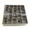 Custom gold PET plastic candy tray for chocolate packaging