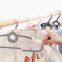Retractable Men Wholesale Child Non Slip White Cheap Dry Wall Mounted Kids Baby Clothes Hanger